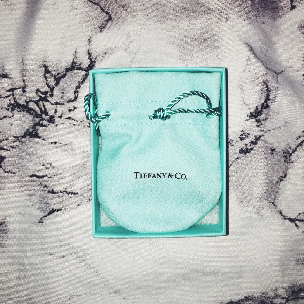 Tiffany & Co. jewelry boxes and pouches. 🎀